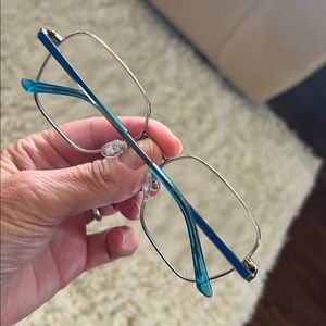 Beautiful Blue Gradient Prescription Glasses